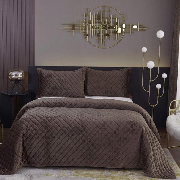 Натаниэль (шоколад) Покрывало 240х260