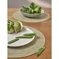 Набор салфеток сервировочных  Ø35 см Leanera мятные
