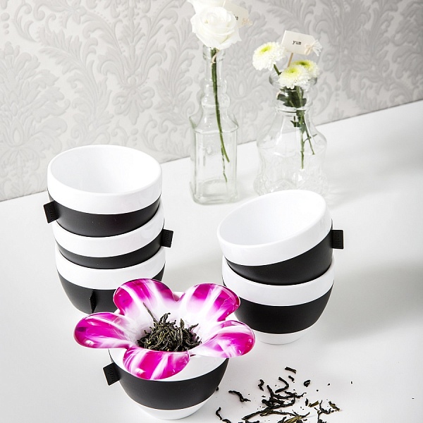 Чашка для капучино 100 мл Koziol Aroma тёмно-серый