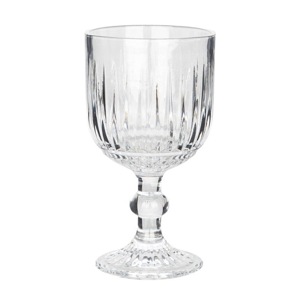 Бокал для вина 380 мл LINES, прозрачный