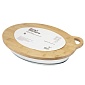 Форма для выпечки стеклянная с бамбуковой крышкой-подносом 3,2 л Smart Solutions