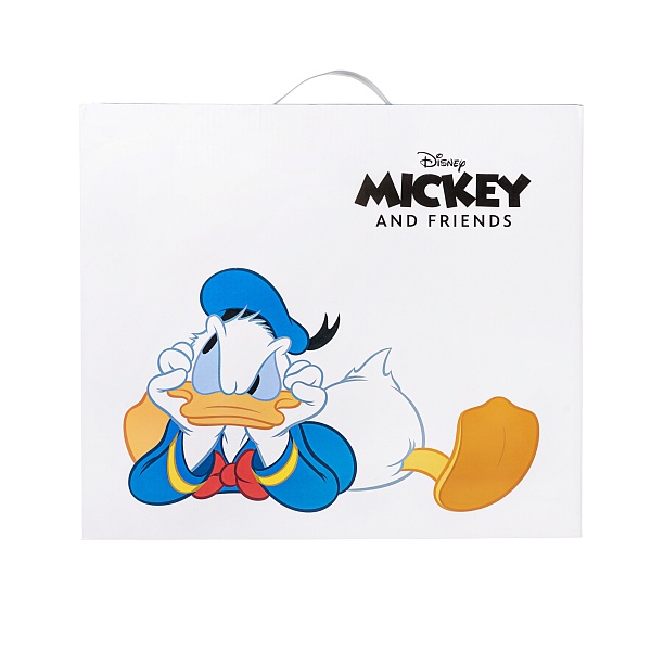 Набор посуды Дональд Дак, синий/белый