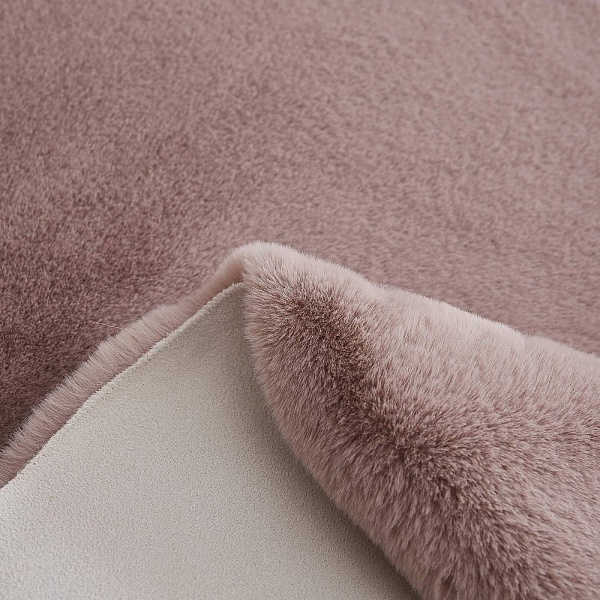 Коврик Плюшевый (пепел роза) 80х120