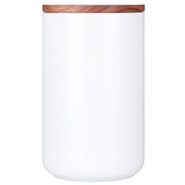 Банка для хранения керамическая smart solutions, 750 мл, белая