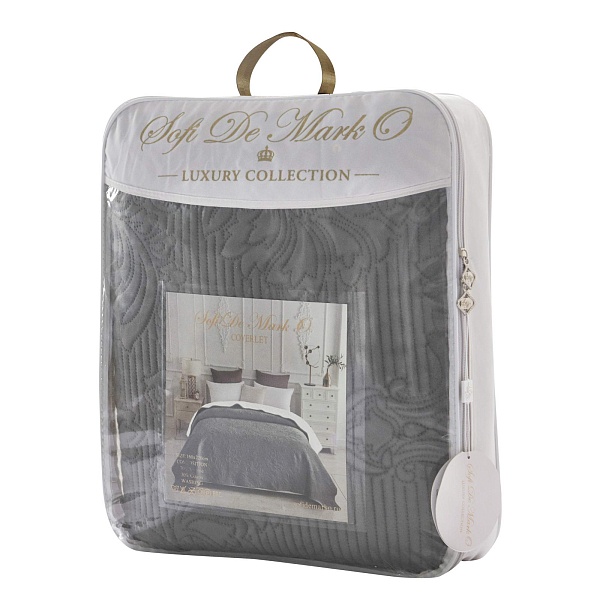 Плед 160 х 220 см Sofi de Marko Вивальди стоун