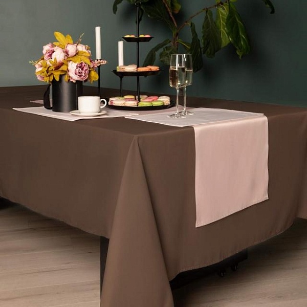 Серенити (кофе) Скатерть 140х180