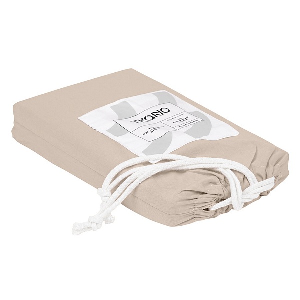 Набор наволочек из органического стираного хлопка 70 x 70 см Tkano Essential 2 шт бежевый