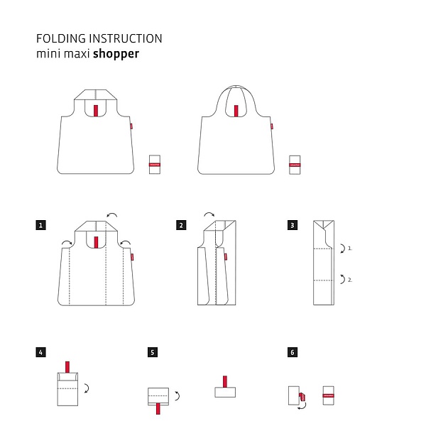 Сумка складная mini maxi shopper signature navy