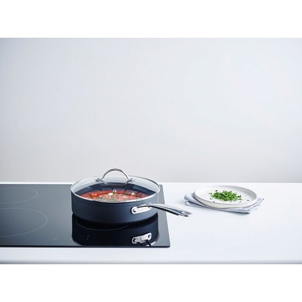 Сковорода с крышкой глубокая 24 см Brabantia Chrome