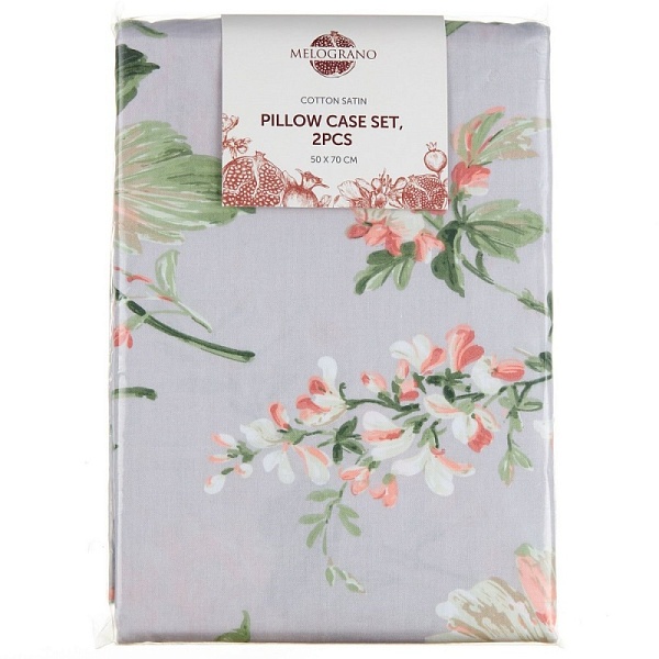 Комплект наволочек 50х70см, 2шт., Floral Print Flower