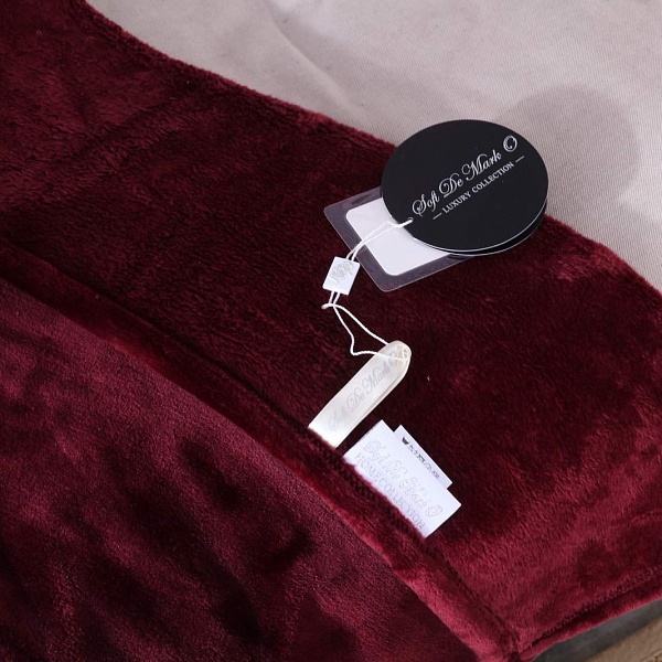 Покрывало 160 х 220 см Sofi de Marko Марсель бордо