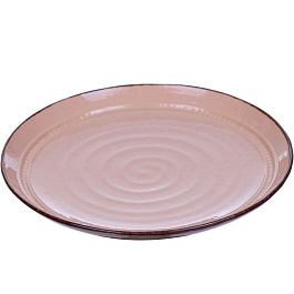 Тарелка 28 см Royal Stoneware Тоскана светло-коричневый