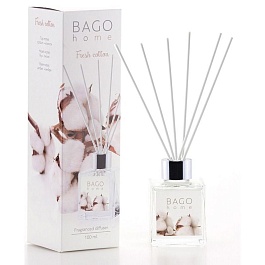 Ароматический диффузор 100 мл BAGO home Свежий хлопок