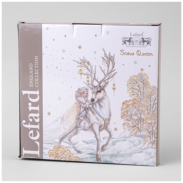 Тарелка закусочная 20,5 см Lefard Снежная королева