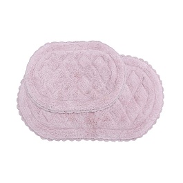 Набор ковриков для ванной Sofi de Marko Kimberly 2 шт пудровый