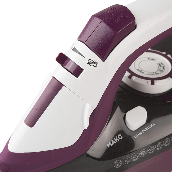 Утюг Galaxy тёмно-сливовый