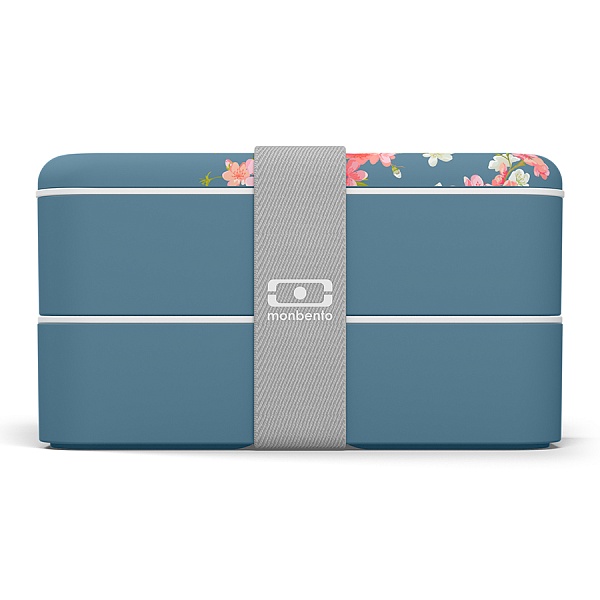 Ланч-бокс 1 л Monbento MB Original flower mood denim