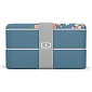 Ланч-бокс 1 л Monbento MB Original flower mood denim