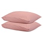 Набор наволочек 50 х 70 см Tkano Essential 2 шт тёмно-розовый