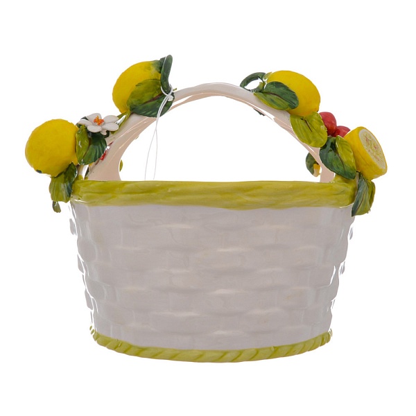 Корзина 33х28 см Orgia Лимоны