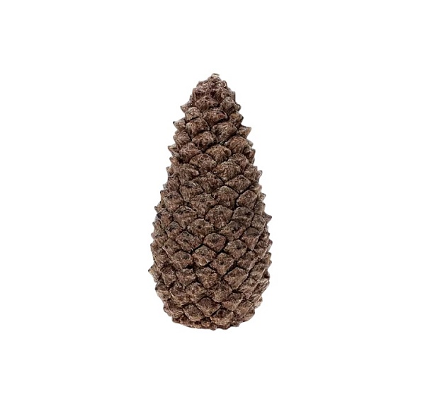 Свеча Фигурная 550 г Maison Berger Paris Шишка Коричневая большая