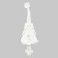 Украшение подвесное Девочка 19 х 10 x 51 см Азалия белое
