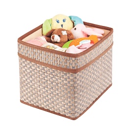 Корзинка для хранения с ручками 15 x 15 x 18 см Casy Home коричневая
