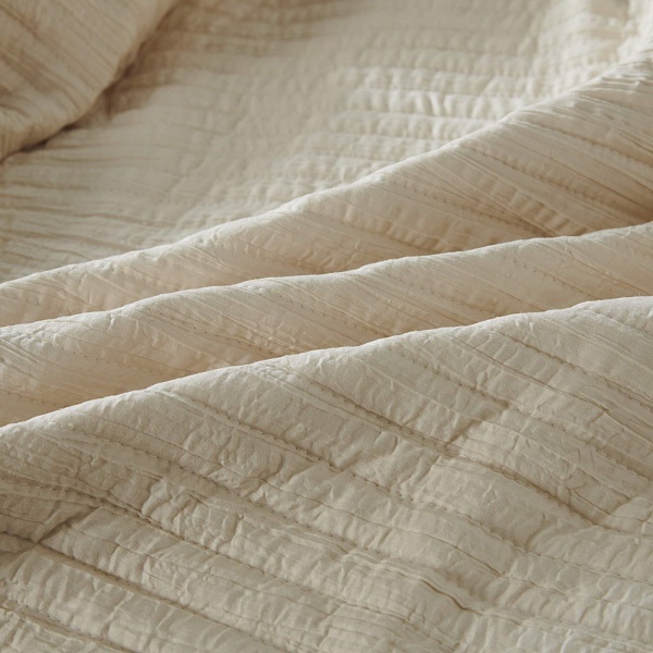 Комплект покрывало и наволочка 160 х 220 см Sofi de Marko Фрида кремовый