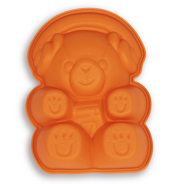 Форма для приготовления пирожного силиконовая Silikomart Teddy Bear 12,5х16 см