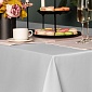 Скатерть круглая 160 см Sofi de Marko Серенити белый