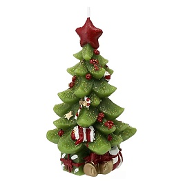 Свеча 18 см Tkano Green Miracle зеленый