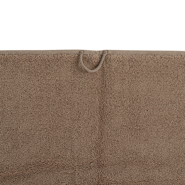 Полотенце банное 90 х 150 см Tkano Essential коричневый