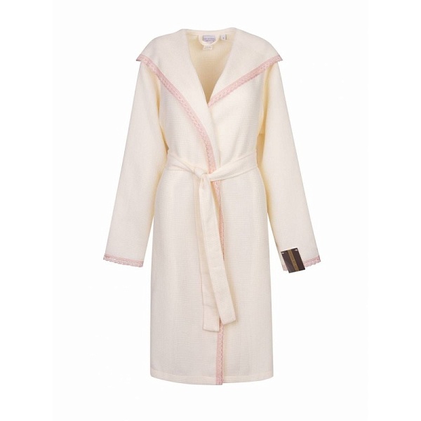 Халат вафельный Sofi de Marko Селеста S кремовый