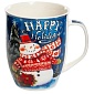 Кружка 350 мл HAPPY HOLIDAYS в асс