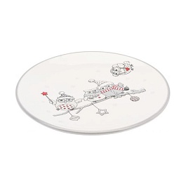 Керамическая тарелка "Совы" 20 см