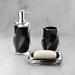 Набор аксессуаров для ванной Sofi de Marko №20 чёрный