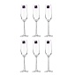 Набор бокалов для шампанского 250 мл Lucaris Shanghai Soul 6 шт