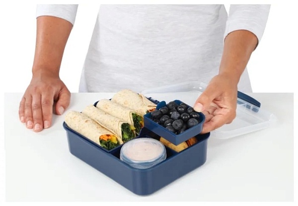 Контейнер со съёмными разделителями 1,65 л Sistema Renew