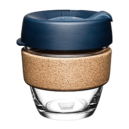 Кружка 227 мл KeepCup Brew Cork пробка синий