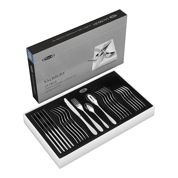 Набор приборов столовых Stellar Salisbury 24 предмета 