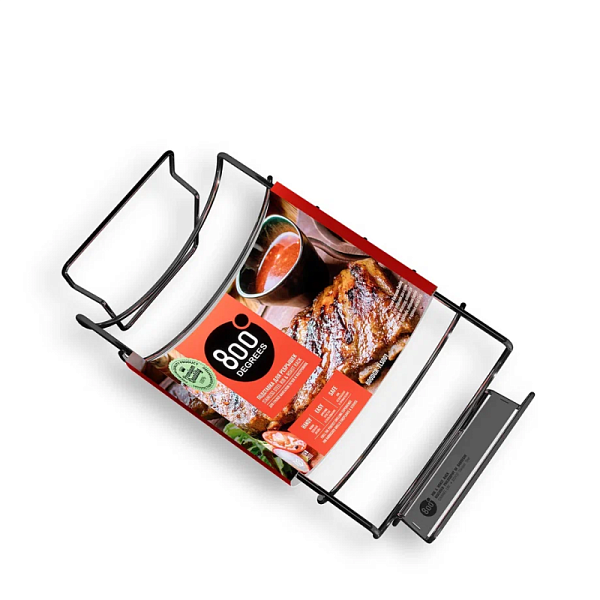 Подставка-решетка для запекания ребрышек 800 Degrees Rib & Roast Rack.