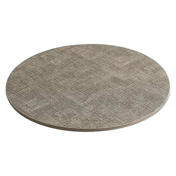 Набор салфеток сервировочных Ø35 см Leanera песочный