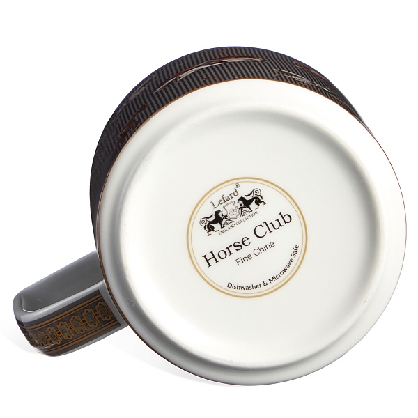 Кружка 560 мл Lefard Horse Club серая