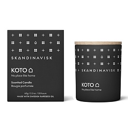 Свеча ароматическая Skandinavisk Koto с крышкой 65 г