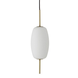 Лампа подвесная 16 см Frandsen Silk белый