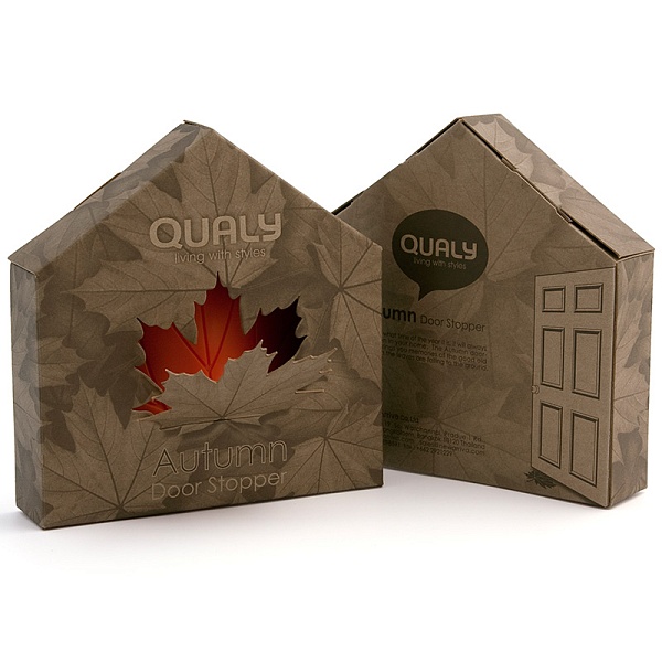 Подпорка для двери Qualy Autumn желтый