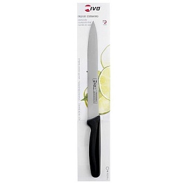 Нож для нарезки рыбы 25 см Ivo чёрный