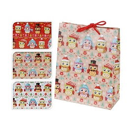 Пакет подарочный 18x8x23см