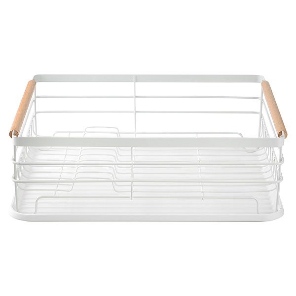 Сушилка для посуды granli, 43x30,5x14 см, белая