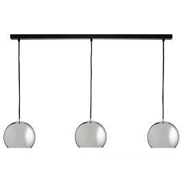 Люстра ball, 3 плафона, хром в глянце